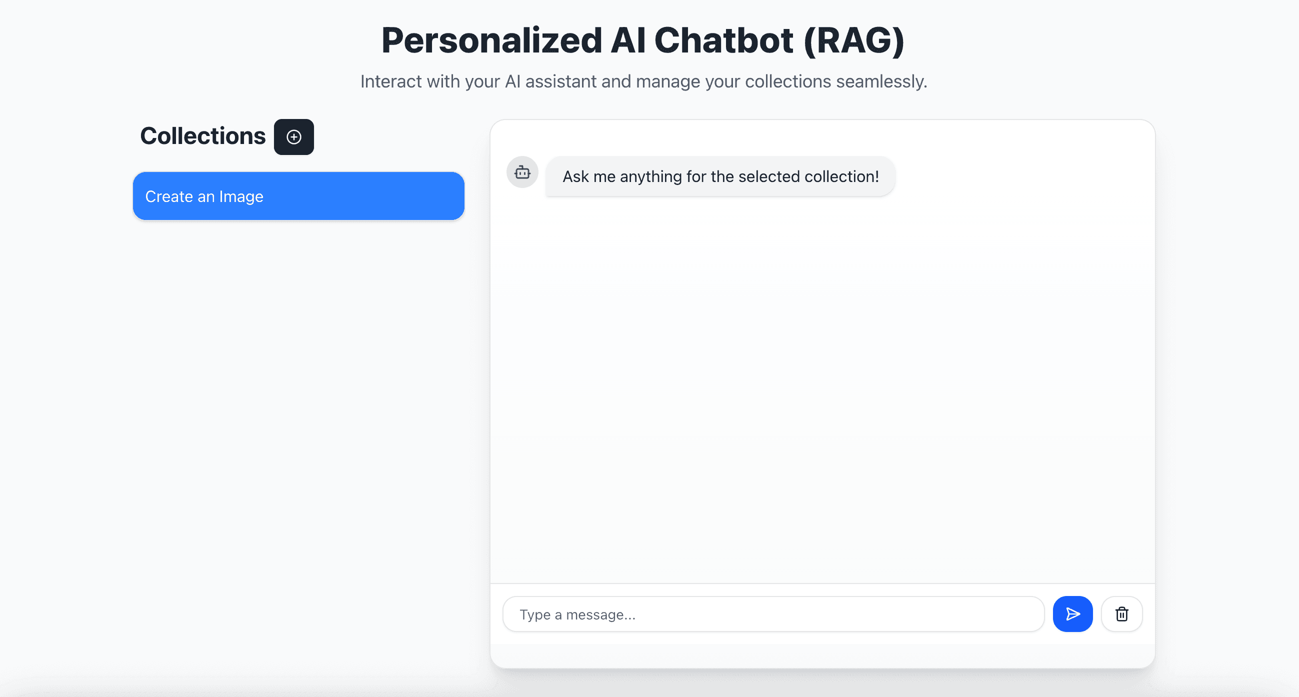 Personalized AI Chatbot (RAG)